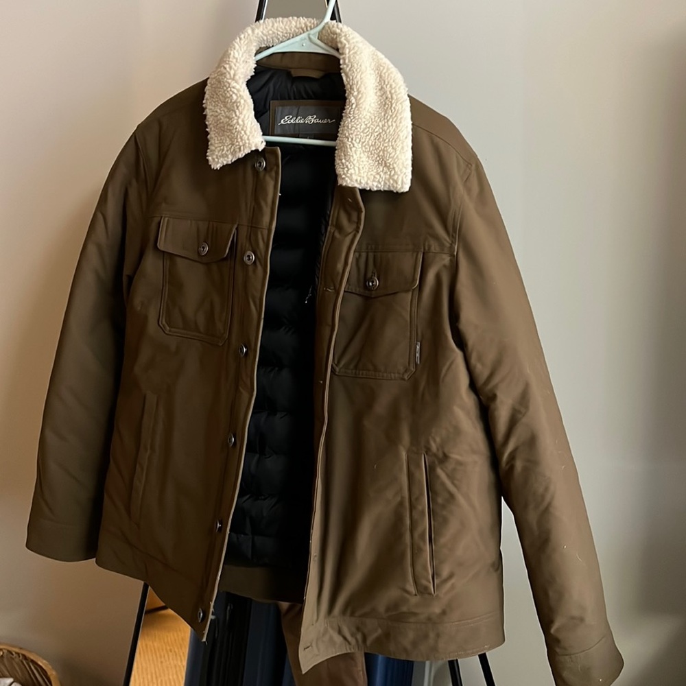 Eddie Bauer puffer jacket